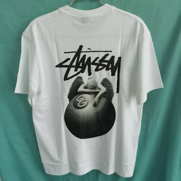 Stussy White Graphic Short Sleeve Tee - Picture 3 of 4